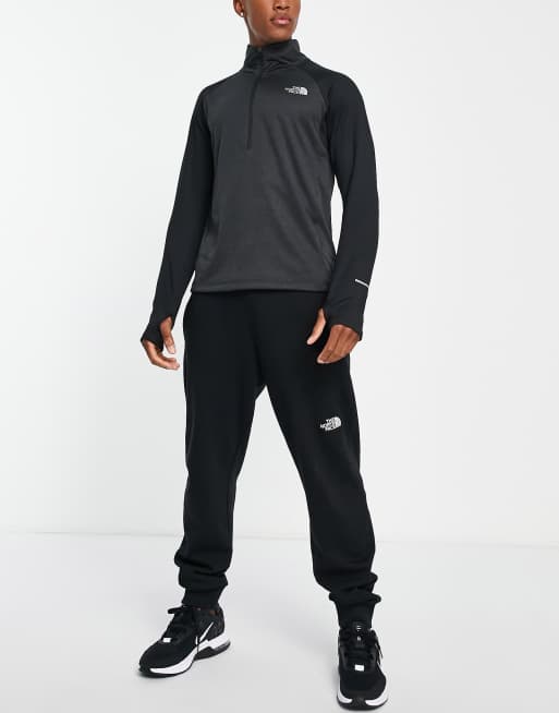 The North Face – Running – Czarny polar z suwakiem pod szyją, 3 z 4