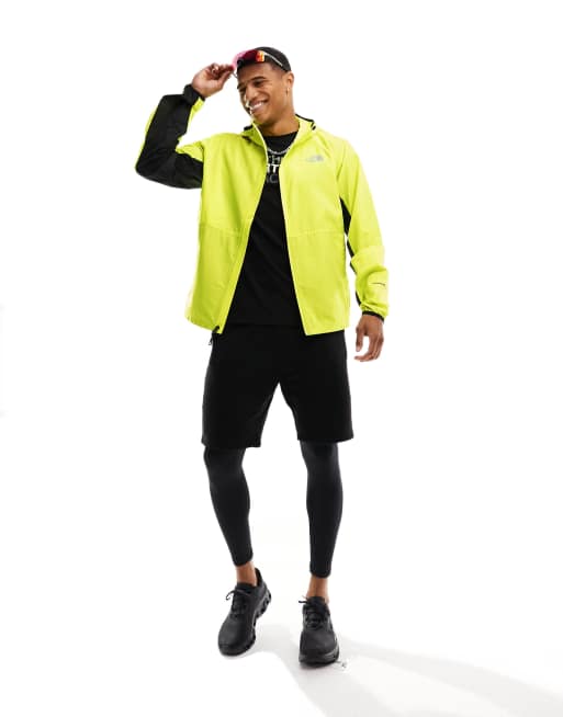 New balance hotsell yellow running jacket