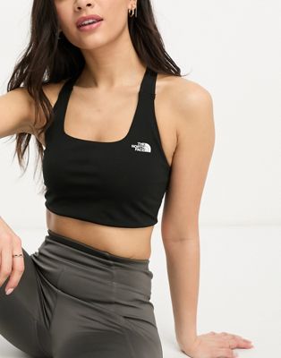 The North Face Running Movmynt high support sports bra in black - ASOS Price Checker