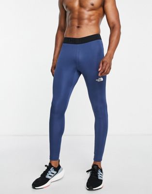 The North Face Running performance tights in navy