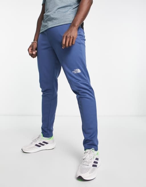 The North Face Running trail run fleece lined joggers in navy