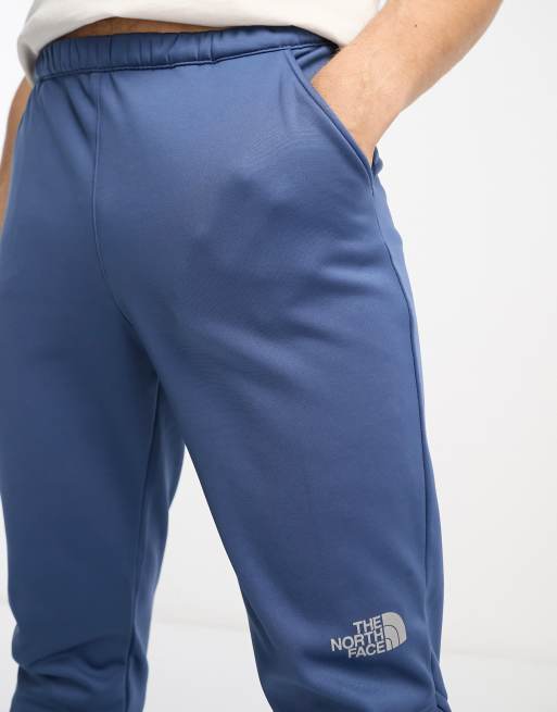 The North Face Running trail run fleece lined joggers in navy