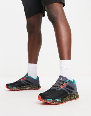 The North Face Running VECTIV Eminus trail runners in black and grey - ASOS Price Checker