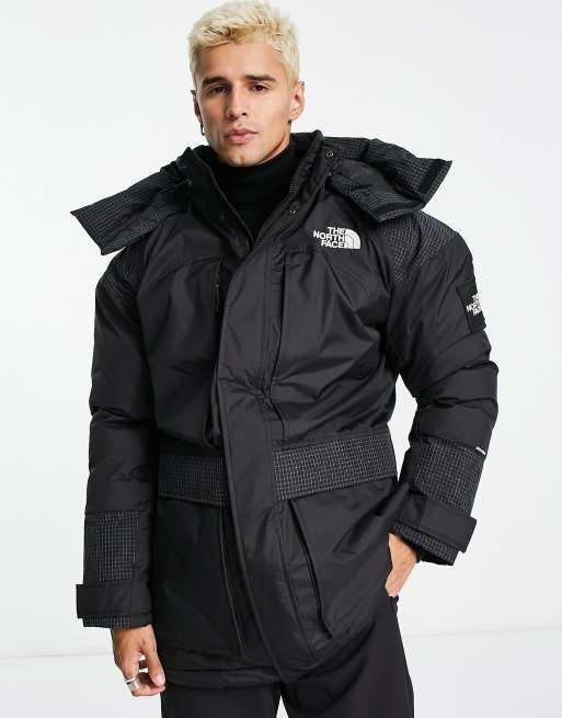 The North Face – Rusta DryVent – Svart, vattentät och isolerad kappa i ripstop