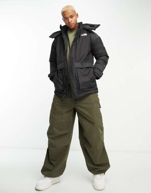 The North Face Rusta DryVent waterproof insulated coat in black