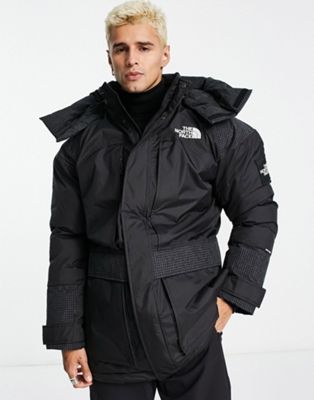 The North Face Rusta DryVent waterproof insulated coat in black ripstop