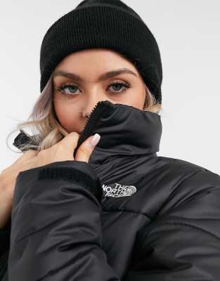 black north face puffer jacket asos