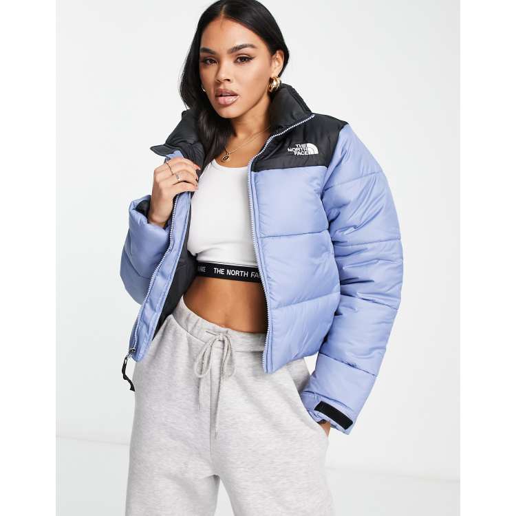 The North Face Saikuru cropped jacket in folk blue - Exclusive at