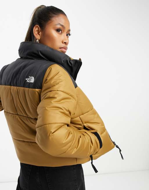 The North Face Acamarachi oversized long puffer coat in brown Exclusive at  ASOS