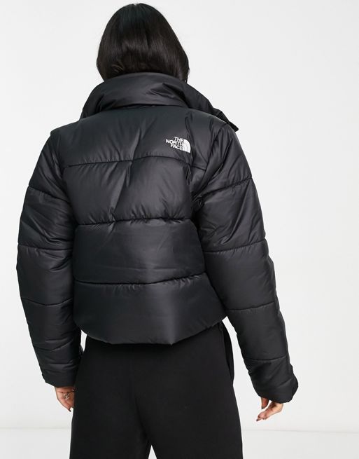 The North Face Saikuru Cropped Puffer Jacket In Black Exclusive At ASOS