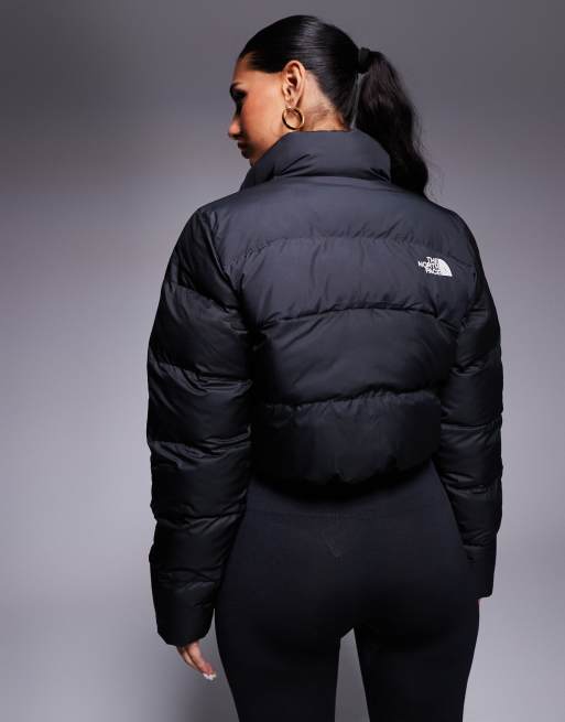 The North Face – Saikuru – Czarna krótka kurtka puchowa, 4 z 4