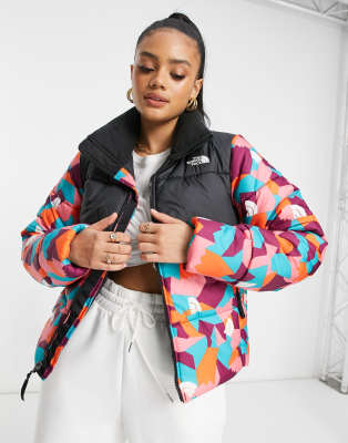 doudoune the north face multicolore