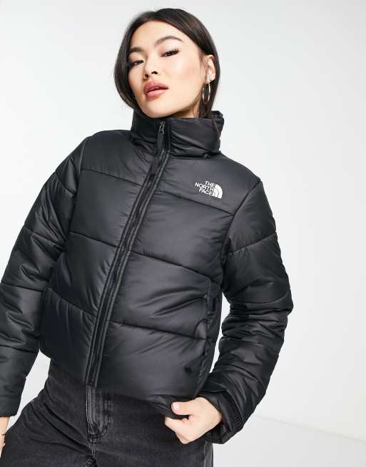 The North Face - Saikuru - Gewatteerd cropped jack in zwart, exclusief bij ASOS, 4 van 4
