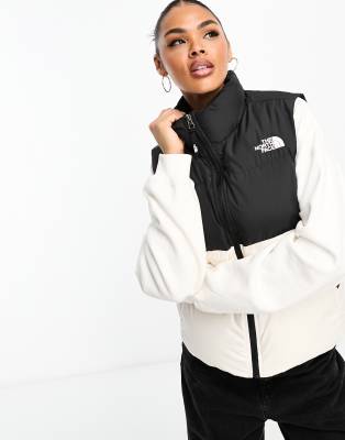 The North Face - Saikuru - Gilet color crema e nero