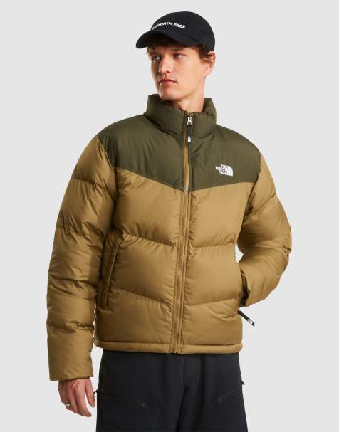 The North Face - Saikuru - Jack in taupe, groen en ceder - view 1