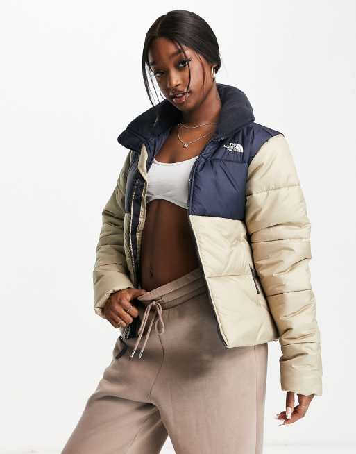 The North Face Saikuru jacket in beige ASOS