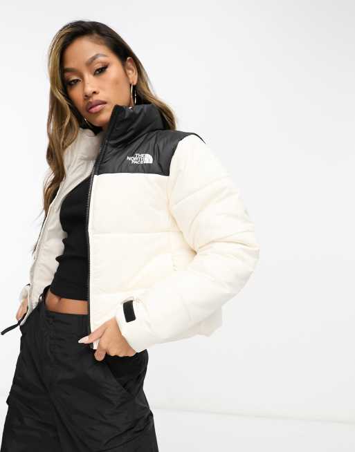 The North Face – Saikuru – Krämvit, kort pufferjacka, exklusivt hos ASOS, 4 av 4