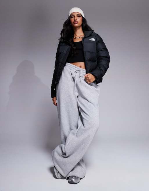 The North Face Saikuru logo puffer jacket in black