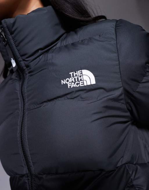 The North Face Saikuru logo puffer jacket in black