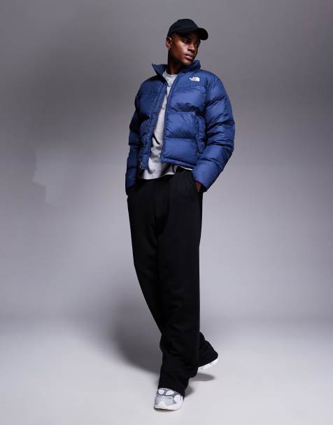 The North Face Saikuru logo puffer jacket in navy - view 1