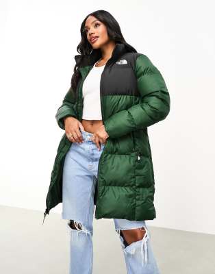 Long puffer coat outlet north face