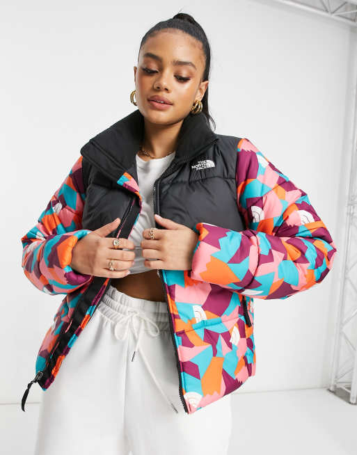 North face multicolor coat new arrivals