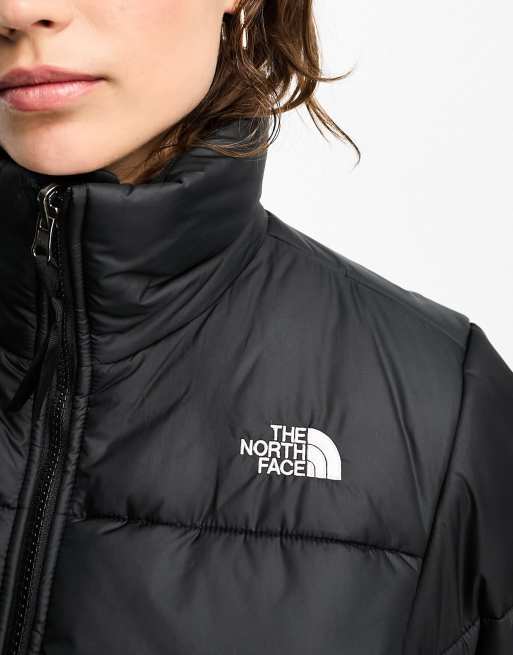 The North | black puffer Face jacket in ASOS Saikuru