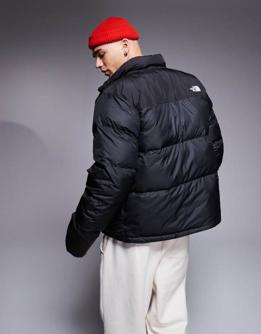 The North Face Lauerz synthetic puffer jacket in black Exclusive at ASOS