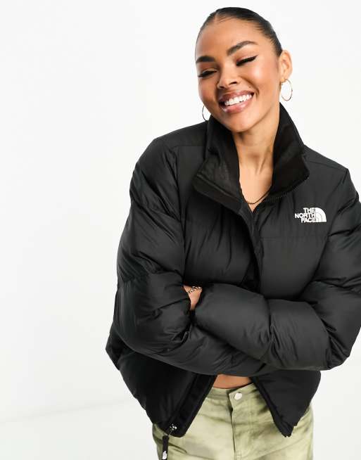 The North Face Saikuru puffer jacket in black ASOS