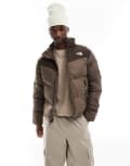 The North Face Saikuru puffer jacket in brown