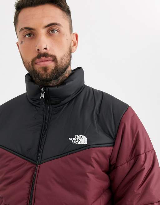 North face saikuru store jacket burgundy