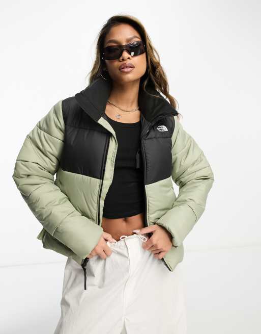 North face puffer on sale jacket khaki