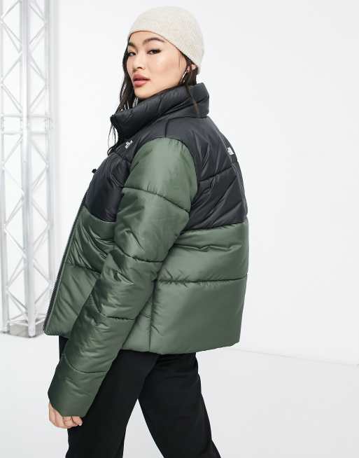 North face shop khaki puffer