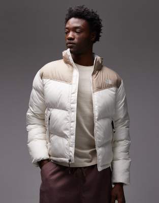 The North Face The North Face Saikuru puffer jacket in off white