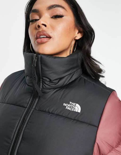 The North Face Saikuru puffer jacket in pink, 3 of 4