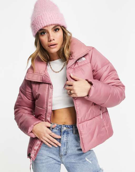 The North Face Saikuru Puffer Jacket In Pink Asos