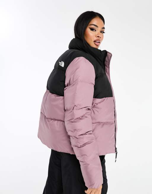 The North Face Saikuru Cropped Puffer Jacket In Black Exclusive At ASOS