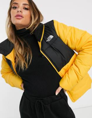 north face womens yellow jacket