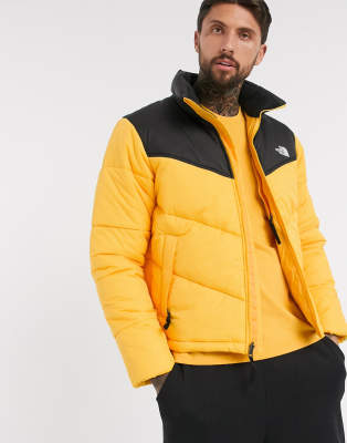 the north face yellow coat