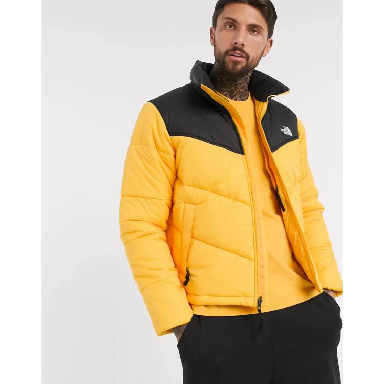 North face doudoune discount jaune