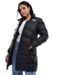 [The North Face] The North Face Saikuru puffer parka jacket in black S BLACK