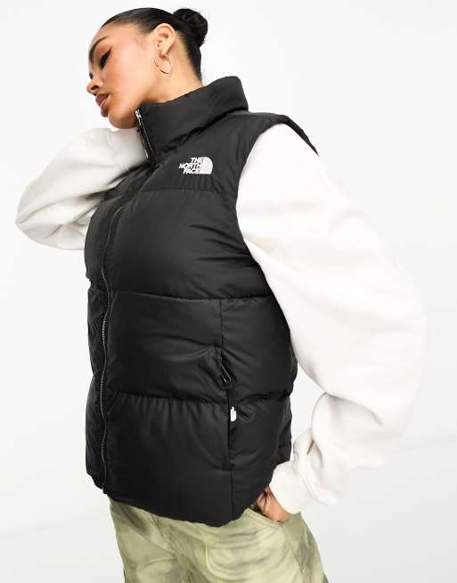 The North Face Saikuru puffer vest in black
