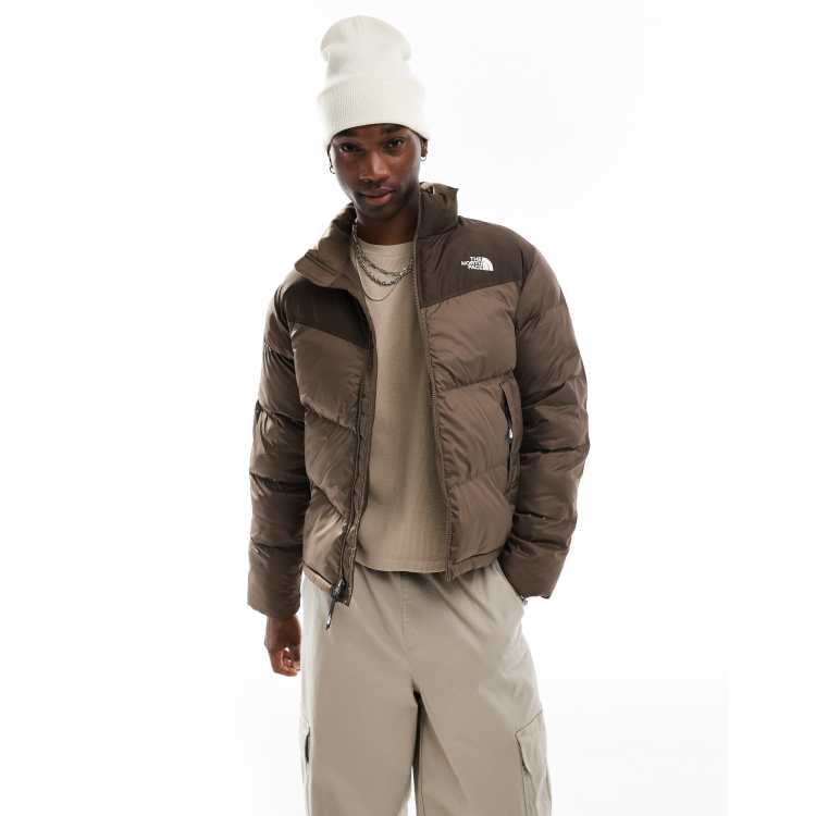Brown north face jacket hotsell