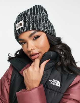 ladies north face beanie
