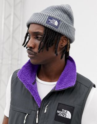 operation go cast The North Face Salty Dog Beanie Hat in Gray | ASOS
