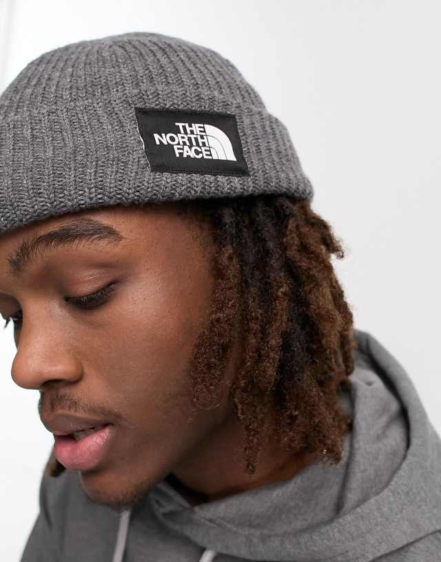 The North Face Salty Dog beanie in dark gray