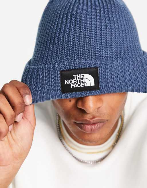 North face salty dog cheap beanie navy