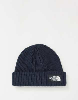 north face salty dog beanie navy