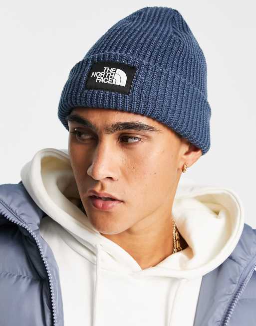 North face cheap fleece lined beanie