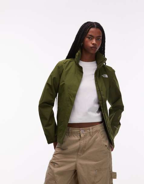 The North Face Sangro jacket in dark green